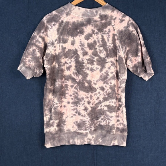 Jungmaven Women ShortSleeve Hemp Sweatshirt Sz M Tie Dye Organic Sustainable USA - Picture 2 of 7